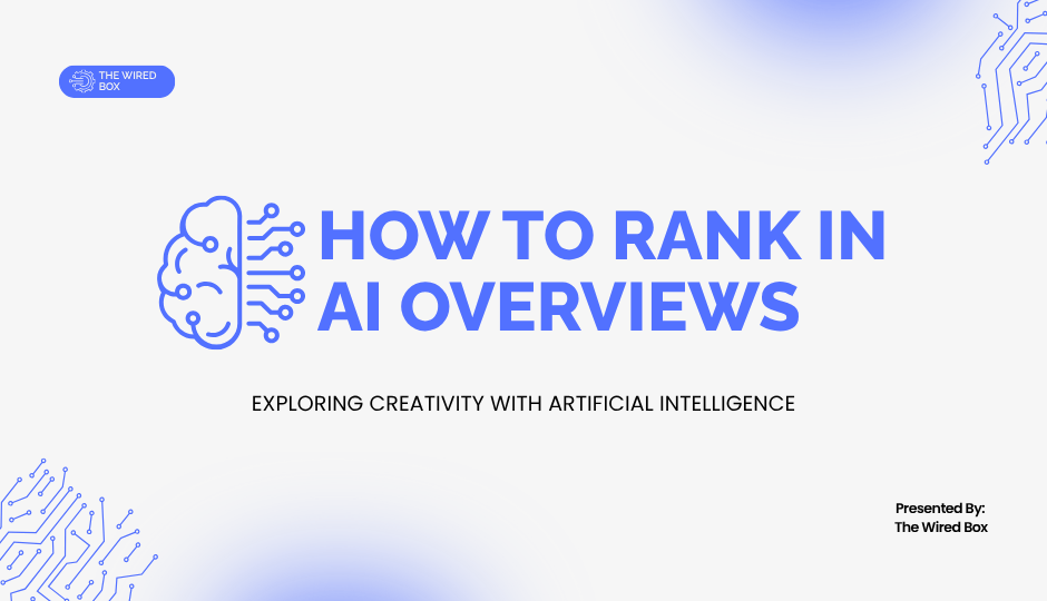 How to Rank in AI Overviews